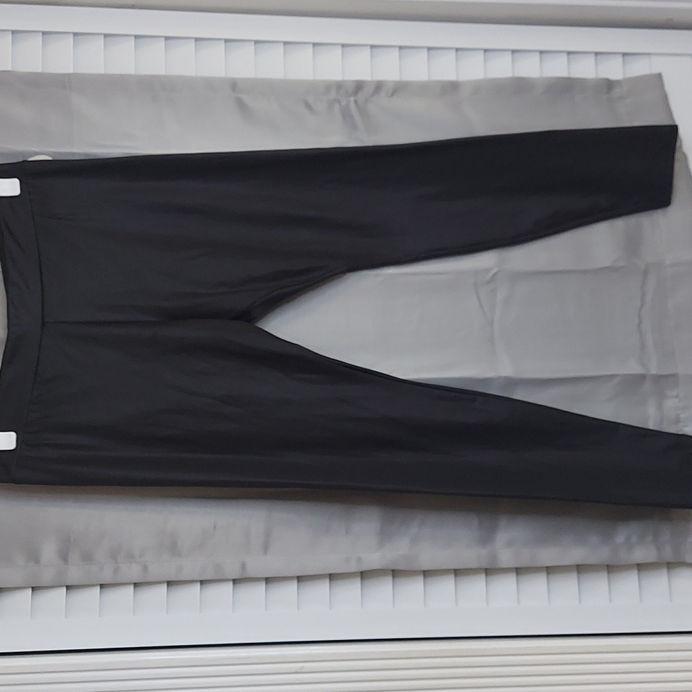 Mossimo Supply Co., Pants, Size XL, Black Matte Leggings, Bit of Shine, Stretchy